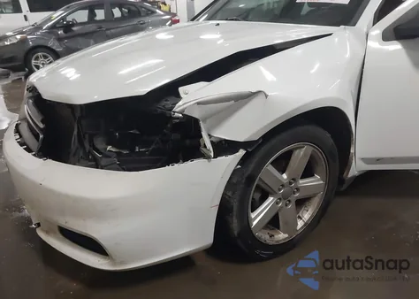 2013 Dodge Avenger Se from USA, damaged, VIN 1C3CDZAB5DN530788
